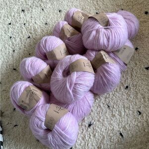 Drops Air yarn bundle pink 12 balls